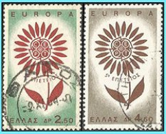 GREECE-GRECE - HELLAS 1964:Europa Compl.set Used. - Oblitérés