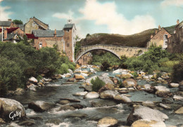 CPSM Pont De Montvert-Vieux Pont Sur Le Tarn-Timbre      L2814 - Le Pont De Montvert