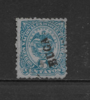 (LOT379) Colombia Postage Stamps. "Buga". 1883 Sc 118. F LH - Kolumbien