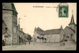 19 - EYGURANDE - PLACE DE L'EGLISE - Eygurande