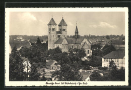 AK Bad Klosterlausnitz, Teilansicht Mit Blick Auf Die Kirche  - Bad Klosterlausnitz