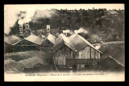 53 - LE GENEST - LES MINES D'OR DE LA LUCETTE - L'USINE ET LES ATELIERS - Le Genest Saint Isle