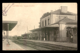 55 - MONTMEDY-BAS - LES QUAIS DE LA GARE DE CHEMIN DE FER - EDITEUR A. NAUDIN - Montmedy