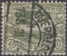 Oberschlesien - Upper Silesia Mi. 21 - 40 Pfennig Gebraucht Used 1920   (70241 - Silésie