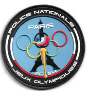 Ecusson PVC POLICE NATIONALE JO PARIS 2024 - Policia