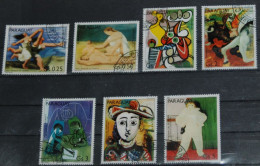 PARAGUAY 1981, Paintings, Picasso, Art, Mi #3436-42, Used - Picasso