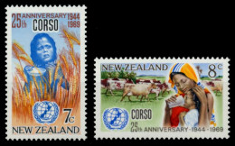NEUSEELAND Nr 514-515 Postfrisch S042172 - Unused Stamps