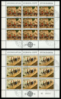 JUGOSLAWIEN Nr 1883-1884 Zentrisch Gestempelt KLEINBG S043C86 - Blocks & Sheetlets