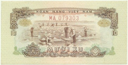 SOUTH VIET NAM - 10 XU - 1966 ( 1975 ) - P 37 - SÉRIE MA - Drying Salt / Boats - VIETNAM - Viêt-Nam