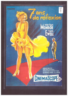 FORMAT 10x15cm - AFFICHE DU FILM  " 7 ANS DE REFLEXION " - TB - Affiches Sur Carte