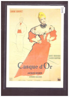 FORMAT 10x15cm - AFFICHE DU FILM  " CASQUE D'OR " - TB - Affiches Sur Carte