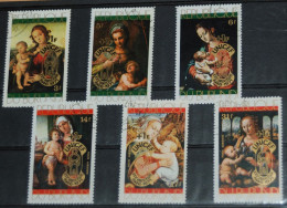 BURUNDI 1971, Paintings, Art, Mi #798-803, Used - Religieux