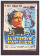 FORMAT 10x15cm - AFFICHE DU FILM  " LA SYMPHONIE FANTASTIQUE " - TB - Affiches Sur Carte