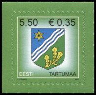 Estonia 2007. Coat Of Arms Of Tartumaa (MNH OG) Stamp - Estland