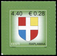 Estonia 2006. Coat Of Arms Of Raplamaa (MNH OG) Stamp - Estland