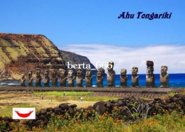 Rapa Nui UNESCO Easter Island Ahu Tongariki New Postcard - Rapa Nui