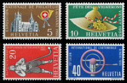 SCHWEIZ 1955 Nr 607-610 Postfrisch X69738A - Neufs