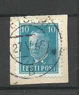 Estland Estonia 1940 O PETSERI "B" Michel 117 - Estland