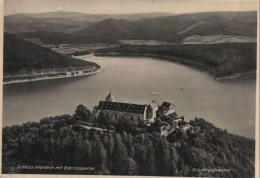 67103 - Waldeck - Schloss Mit Edertalsperre, Fliegeraufnahme - 1934 - Waldeck