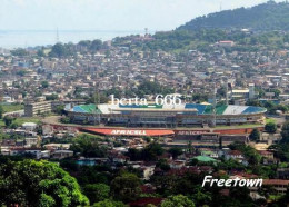 Sierra Leone Freetown Overview Stadium New Postcard - Sierra Leona