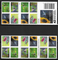 USA 2024 MiNr. XXXX Etats-Unis Birds,Ruby-throated Hummingbird (Archilochus Colubris), Flowers 20v MNH **  28.00 € - Kolibries