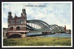 AK Hamburg-Harburg, Neue Elbbrücke  - Harburg