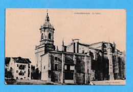 581 SPAIN ESPAÑA PAIS VASCO FUENTERRABIA LA IGLESIA - CHURCH ED. TIBURCIO BERROTRAN  POSTCARD - Otros