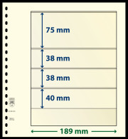 Lindner T - Blanko Blätter 802403P (10er Packung) Neuwertig (VD422 - Vierges