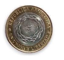 ARGENTINA 2 PESOS 2016 BIMETALLIC 1810 Revolution, 200th Anniversary - Argentinië