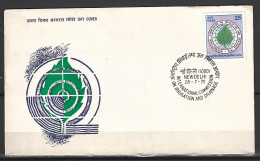 INDE. N°438 Sur Enveloppe 1er Jour (FDC) De 1975. Irrigation. - Agriculture