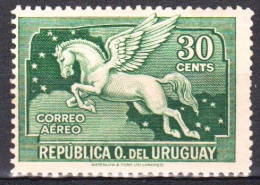 1930 URUGUAY New - Airmail Yvert A46 Sc. 42 - Green 30 C.pegaso Pegasus Horse - Uruguay