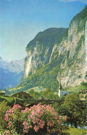 CPSM Lauterbrunnen Mit Staubbach   L2818 - Lauterbrunnen