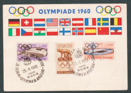 1960 Italia Roma Olympic Games Olympiade - Ete 1960: Rome
