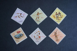 (M) Portuguese Guinea - 1962 Sports Complete Set - Af. 289 To 294 - MNH - Guinea Portuguesa