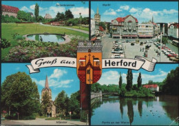 105620 - Herford - U.a. Markt - 1974 - Herford