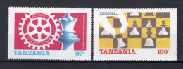 TANZANIA Yt. 275/276 MNH 1986 - Tanzania (1964-...)
