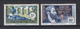 AFRIQUE EQUATORIALE Yt. 77/78 MH 1939-1940 - Neufs