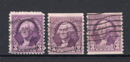 UNITED STATES Yt. 313/313b° Gestempeld 1932 - Gebraucht