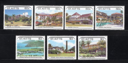 ST. KITTS Yt. 654/660 MNH 1988 - St.Kitts-et-Nevis ( 1983-...)