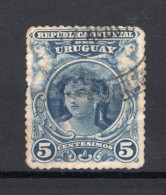 URUGUAY Yt. 154° Gestempeld 1900-1910 - Uruguay