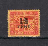 INDOCHINE Yt. T57 MH Portzegel 1931-1941 - Unused Stamps