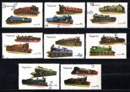 INDIA NAGALAND Steam Locomotives 1974 - Gebraucht