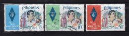 PHILIPPINES Yt. 921/923° Gestempeld 1973 - Philippinen