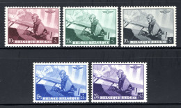 466/470 MNH 1938 - Luchtpostvervoer. - Neufs