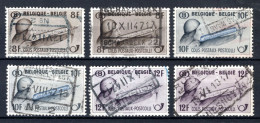 TR295/297° Gestempeld 1946 - Postpakket Zegels Boogschutter - Oblitérés