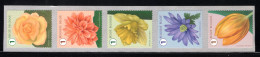 R143 MNH 2016 - Verschillende Bloemen Met Nummer - Rouleaux