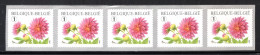 R112 MNH 2007 - Bloemen Dahlia 5 Stuks - Rollen