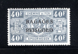 BA22 MNH 1935 - Spoorwegzegels BAGAGES - REISGOED - Reisgoedzegels [BA]