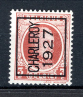 PRE151A MNH** 1927 - CHARLEROY 1927 - Typo Precancels 1922-31 (Houyoux)