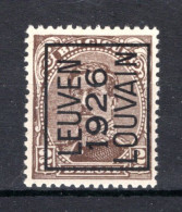 PRE131A-II MNH** 1926 - LEUVEN 1926 LOUVAIN - Tipo 1922-26 (Alberto I)